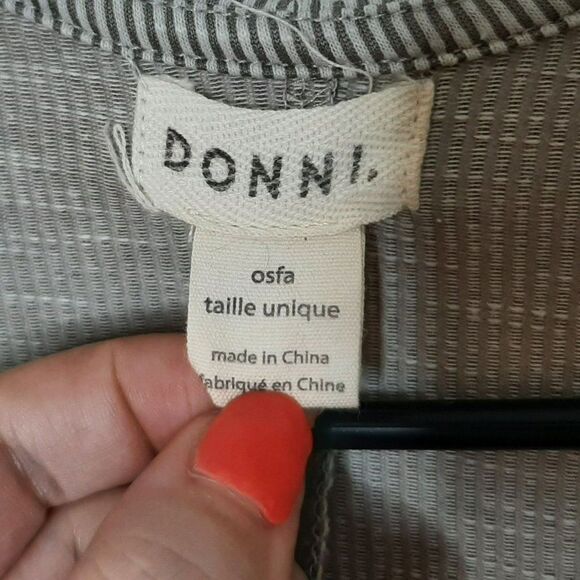 DONNI Ribbed Cardigan One Size - Picture 5 of 6